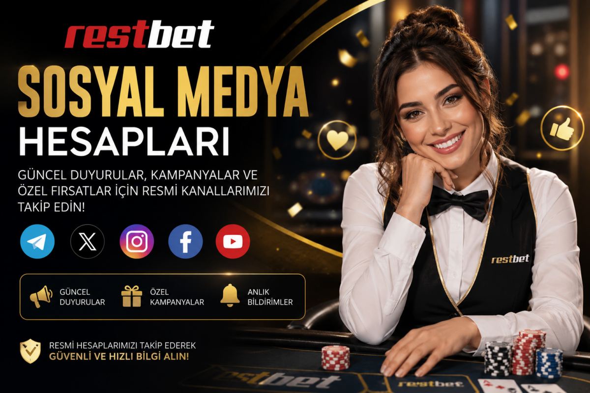 Restbet Sosyal Medya Hesapları 1f9e9d06 d936 44ba 82b5 0ceab1f7ec72