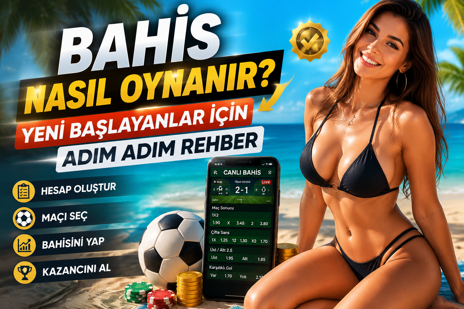 Bahis Nasıl Oynanır? Yeni Başlayanlar İçin Adım Adım 511551b6 4f5c 4aac 94d1 8580602dd7df