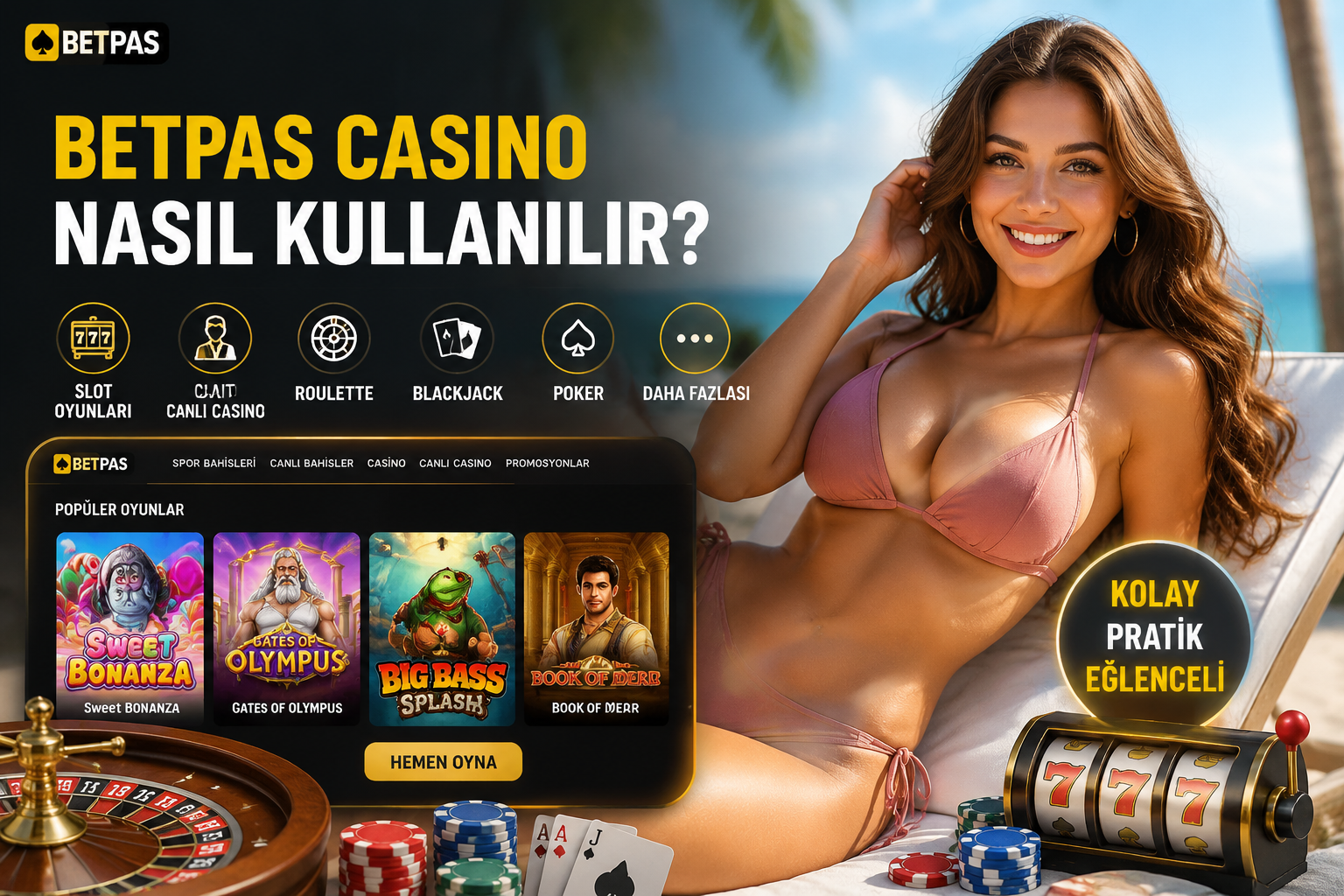 Betpas Casino Bölümü Nasıl Kullanılır? 6a89c5e1 8254 4436 8f47 a946a477e509
