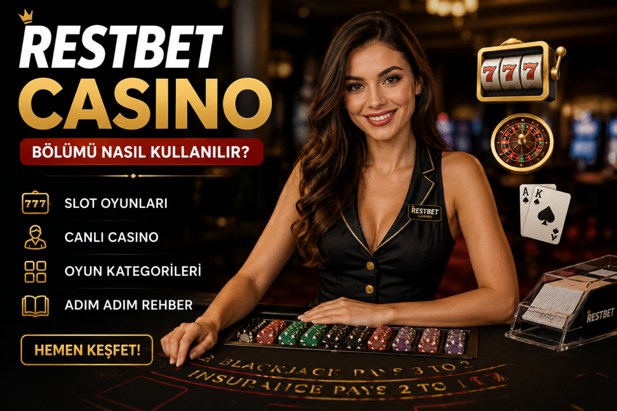 Restbet Casino Bölümü Nasıl Kullanılır? f9e33234 e1ce 4644 8396 0edd19e4fd5d