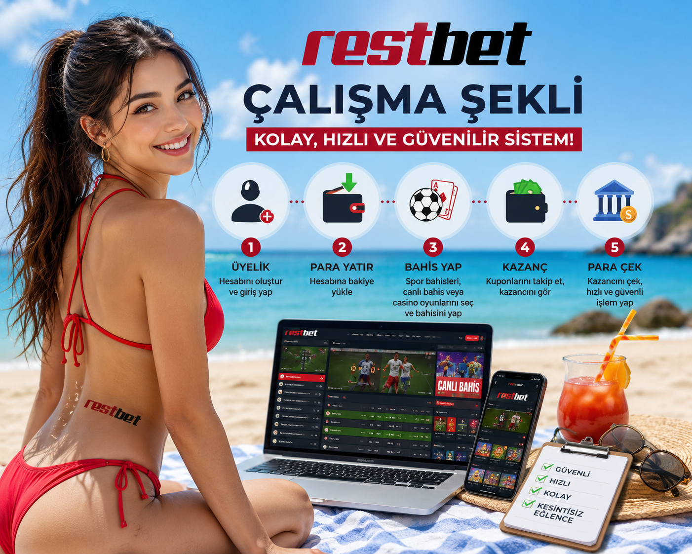 Restbet nasıl çalışıyor? restbet calisma sekli
