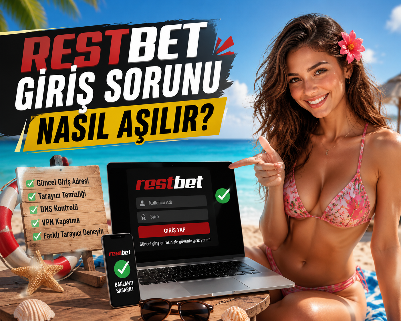restbet giris sorunu cozum