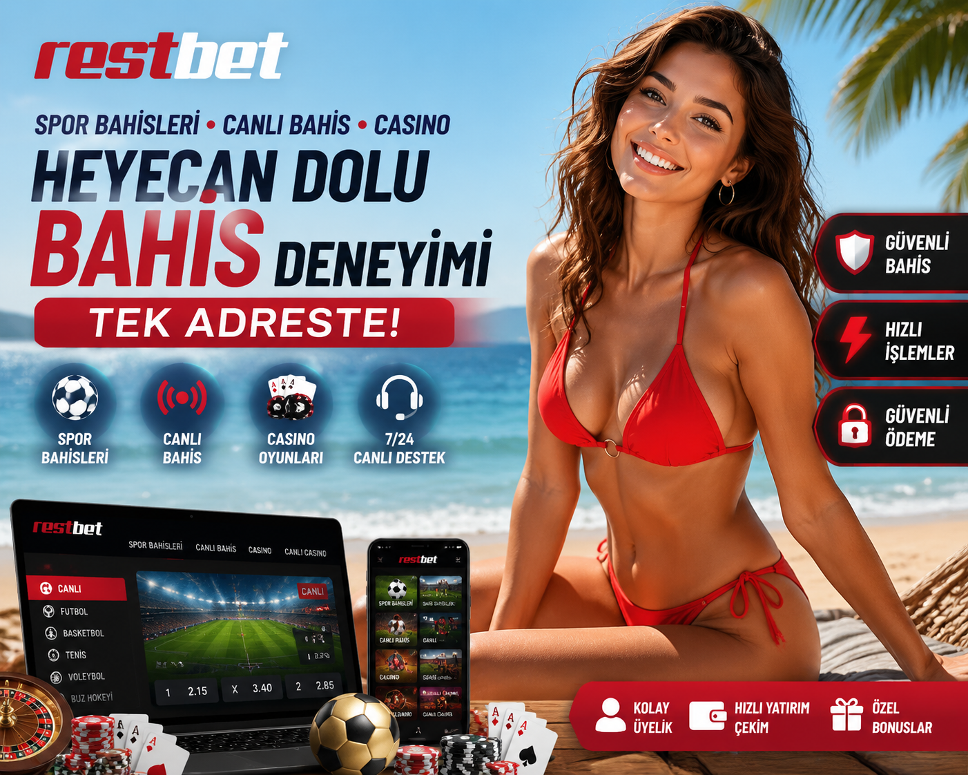Restbet nasıl bir site? restbet nasil site