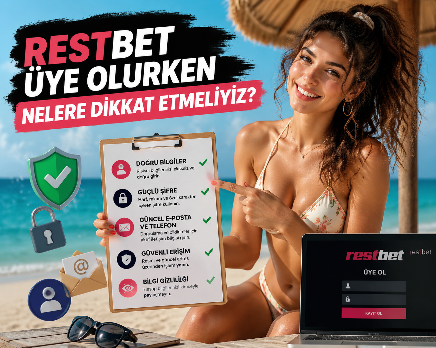 Restbet Üye Olurken Dikkat Edilmesi Gerekenler restbet uyelik acma