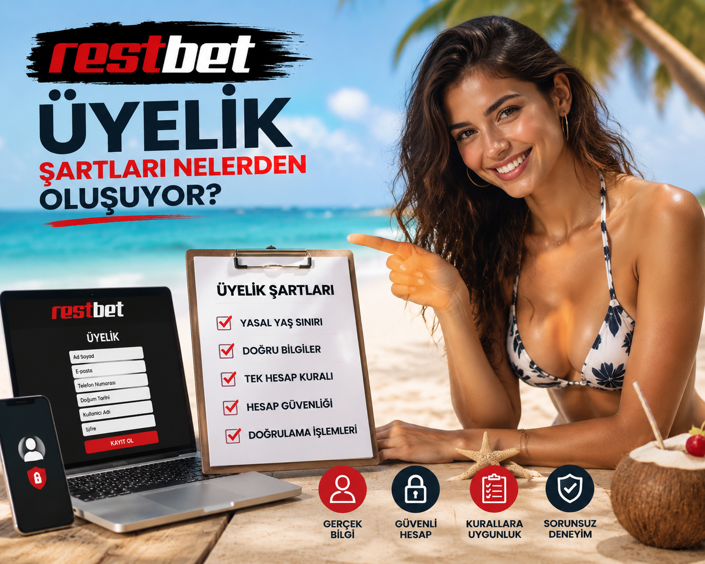 Restbet Üyelik Şartları Nasıl? restbet uyelik sartlari