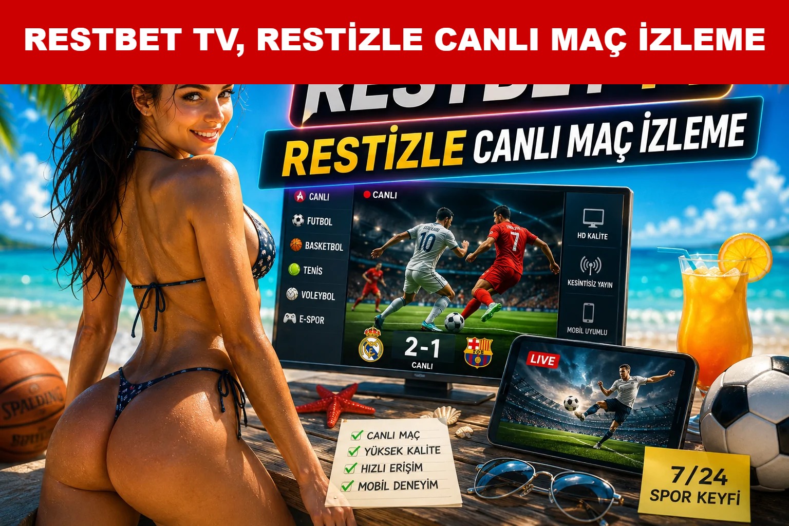 Restbet TV, Restizle Canlı Maç İzleme