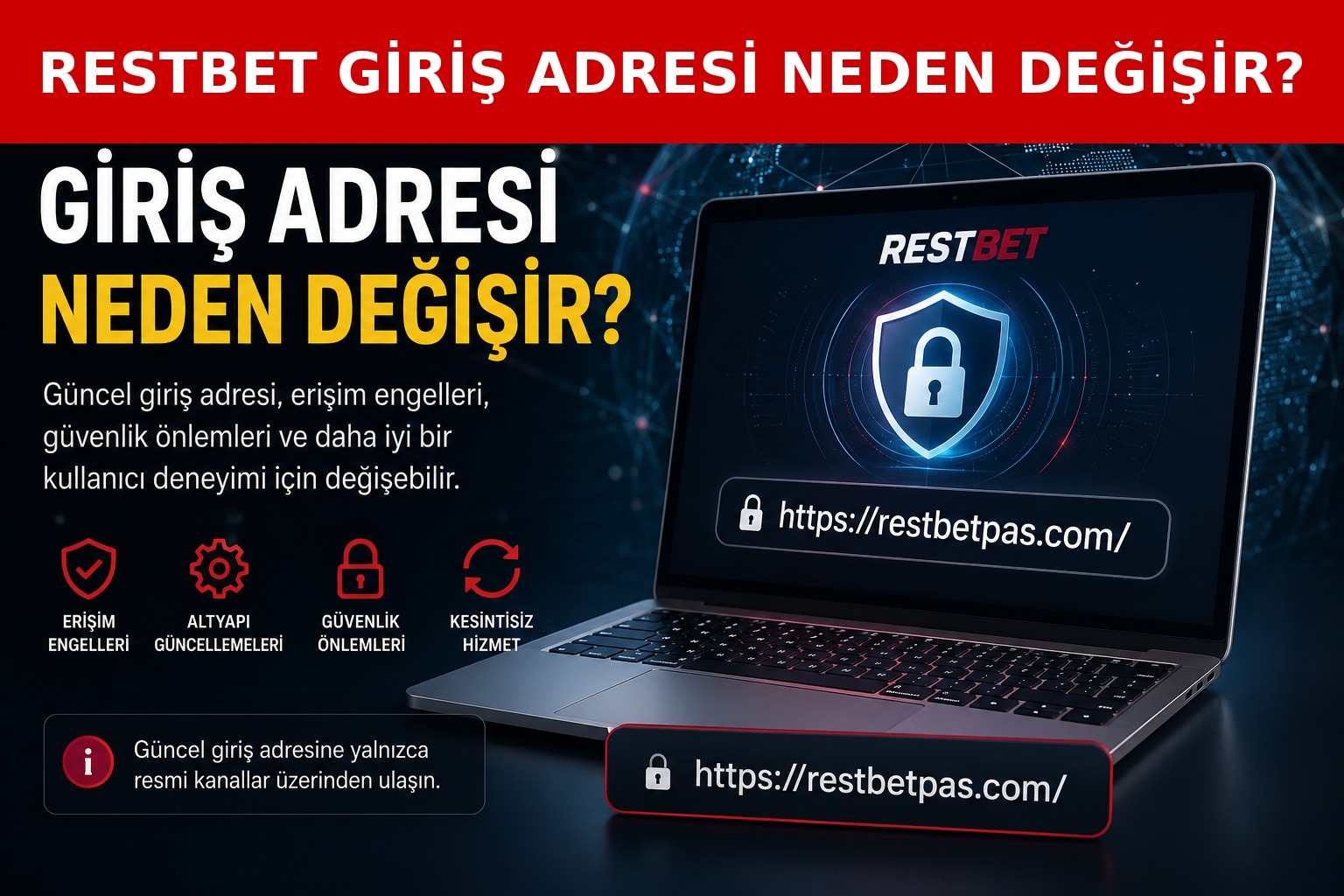 Restbet Giriş Adresi Neden Değişir?